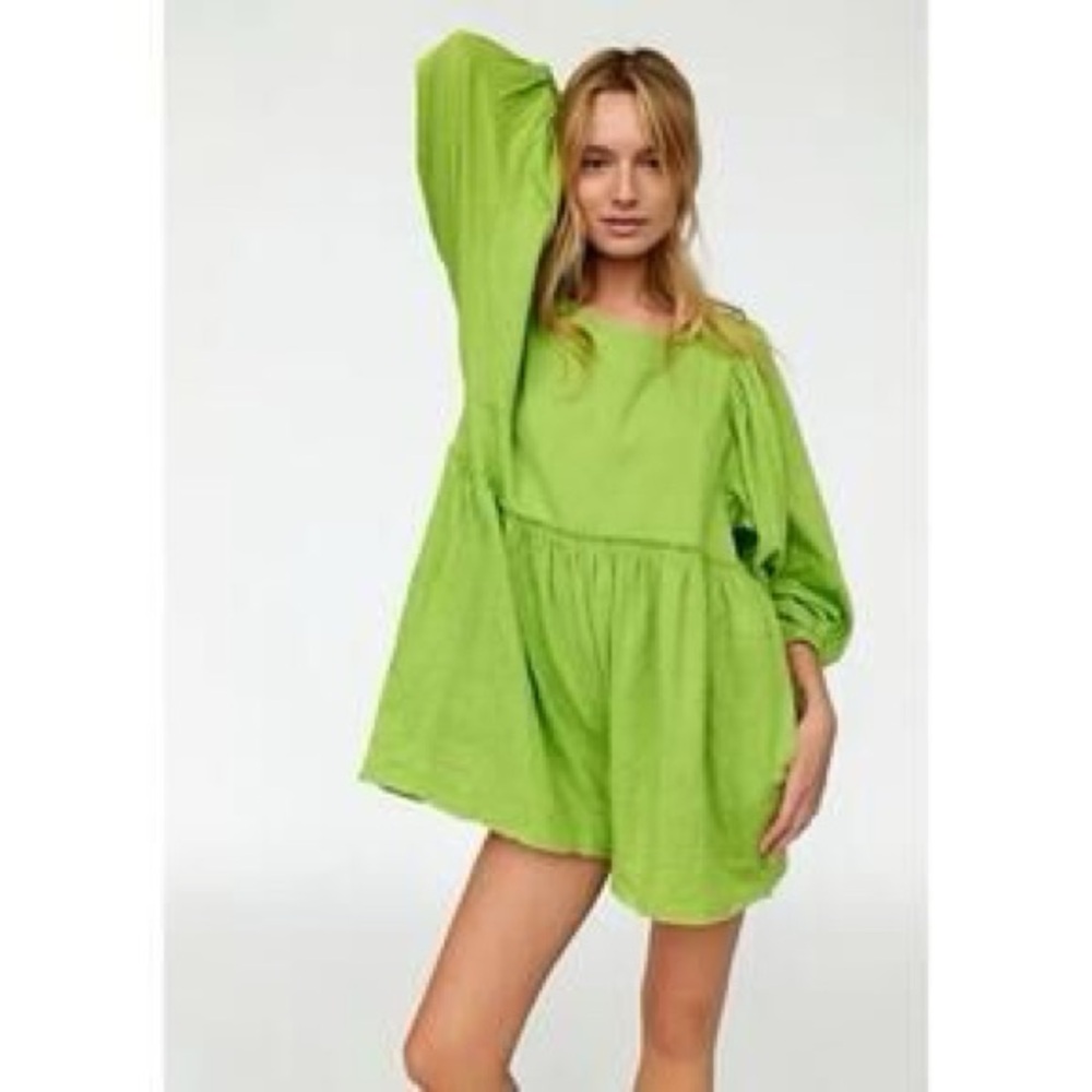 Free People FP Beach Green Romper | Size M